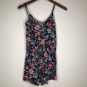 Aeropostale Floral Romper